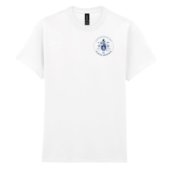 RINA 1860 Men's T-shirt - White or Sand/Navy Logo Thumbnail