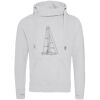 Cross neck hoodie Thumbnail