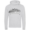 Cross neck hoodie Thumbnail